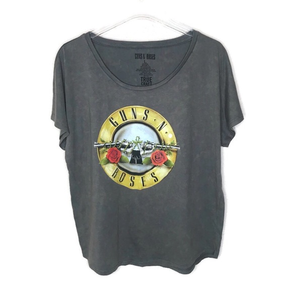 True Craft Tops - True Craft Guns N’ Roses Graphic Tee NWOT SZ Lg